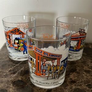 Gulf Collector’s Series glasses Set 3